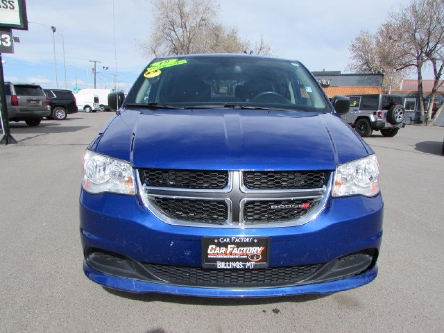 2019 Indigo Blue /Black Dodge Grand Caravan SE (2C4RDGBGXKR) with an 3.6L 24 valve V6 engine engine, 6-Speed Automatic transmission, located at 4562 State Avenue, Billings, MT, 59101, (406) 896-9833, 45.769516, -108.526772 - 2019 Dodge Grand Caravan SE - One owner! 3.6L V6 DOHC 24V Engine - 6-speed automatic transmission - Front wheel drive - 75,805 miles - One owner! SE package - air conditioning - tilt steering wheel - cruise control - bluetooth audio with U Connect to pair your devices and voice command - hand - Photo#6